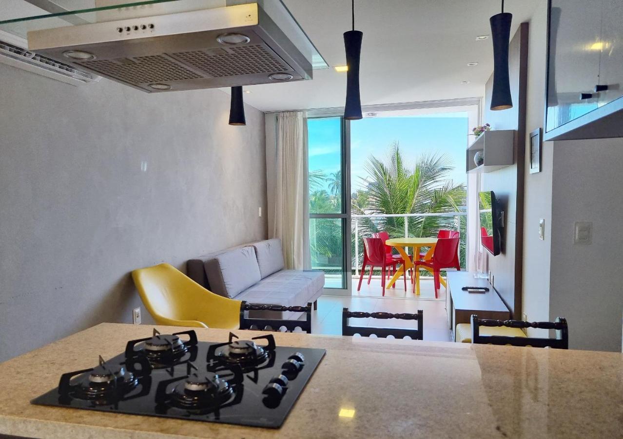 Areias Do Mar ! Charmoso E Com Ar Na Sala A318 Apartment Barra de São Miguel Exterior foto